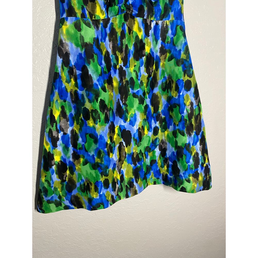 Kate Spade V Neck Abstarct Print Party Dress Event Girly Sz 4 - Picture 6 of 7